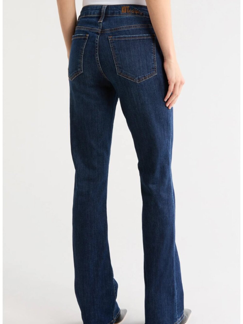 Kut from the Kloth Nicole High Waist Bootcut Jeans Size 12 - Picture 2 of 13